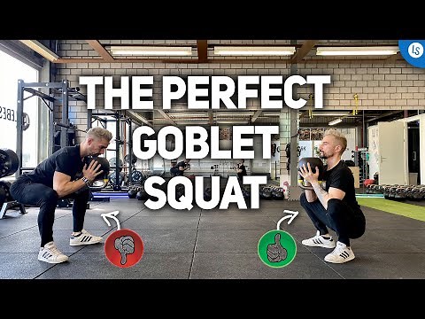 How To Get A Strong Goblet Squat With PERFECT Technique - (EASY FIX!)