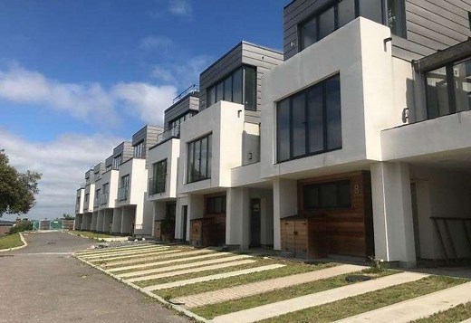 Once abandoned luxury housing development almost complete