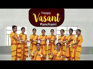 Basant Panchami Dance Performed By Lotus Valley || Prince Lotus Valley || Prince Eduhub