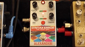 2.8K views · 41 reactions | Our good friend Mark Feener came by to show off just a few of the many fun sounds available in the Syntax Error pedal from Alexander Pedals. Drop in and check out our ever growing selection of effects pedals, from the simplest reverb to the most far-out boutique noise-maker. | O'Brien's Music Inc. | Facebook
