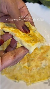 The Easiest Cheesy Omelette You’ll Make Today! #shorts #cheeseomelette #viralreels