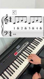 Easy Piano Broken Chords #shorts #piano #chords #tomhortonmusician #musiclessons