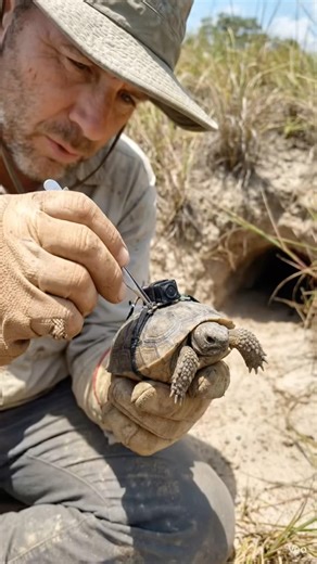 🐢🎥 Real Turtle POV Camera | Desert Burrow Mission 🌵🔬 | USA UK AU Viral #animalcam #gopro #pov