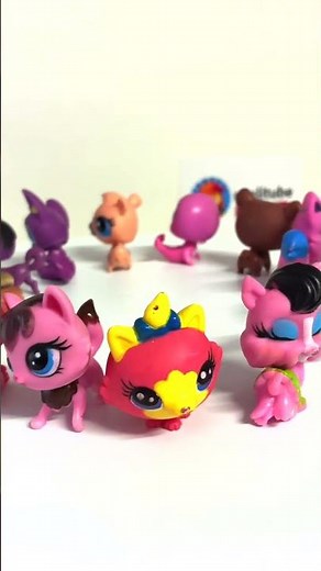 Littlest Pet Shop Mini Figure Collection Unboxing: Finding Rare and Super Cute Animals Playset!