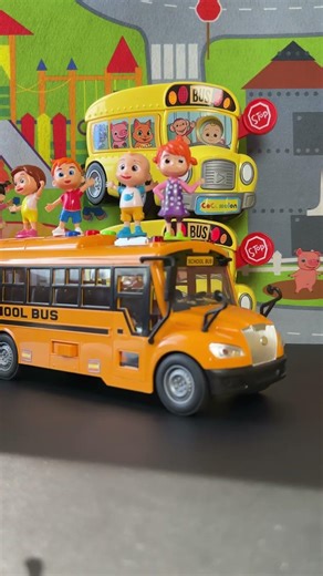 So Cool School Bus #cocomelon #toys