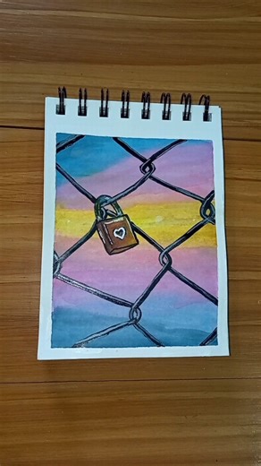 30 Days art challenge l Day -11#art#drawing#paintingtutorial#acrylicscenery#youtubeshorts#shorts#sky