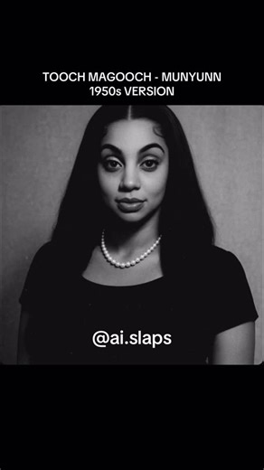 AI.SLAPS | 😭😂🔥🔥🔥🔥 @toochmagooch_ #toochmagooch #munyunn #1950sversion #aislaps #fyp COMMENT BELOW WHICH SONG I SHOULD DO NEXT‼️👇🏽 | Instagram