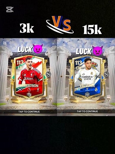 3K Pack Vs 15K Pack📦Fc Mobile Pack Opening! #shorts #fcmobile