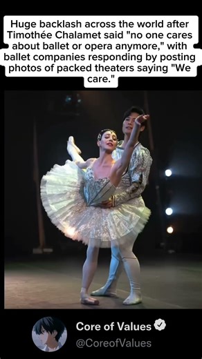 Timothée Chalamet Sparks Global Backlash Over Ballet Comment 😳