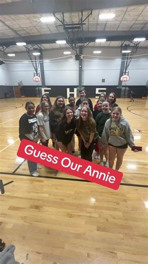 Guess our Annie!!! Our JH kiddos have been doing an amazing job at getting Annie Jr ready for Opening Night!!! Come see the show on March 8th at 5:30pm and March 9th & 10th at 7:00pm. Tickets are $5 and are general admission at Frontenac High School! Hope to see you there! #annie #theatre #thespian #littleorphanannie #tomorrow