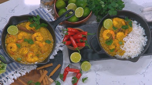 Rick Stein's coconut prawn curry