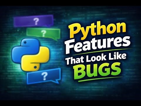 Python Features That Look Like Bugs!!