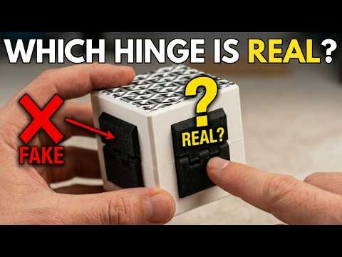 Don't Trust the Hinges! Three Are Fake and the Real One Hides! Impossible Hinge Puzzle Box