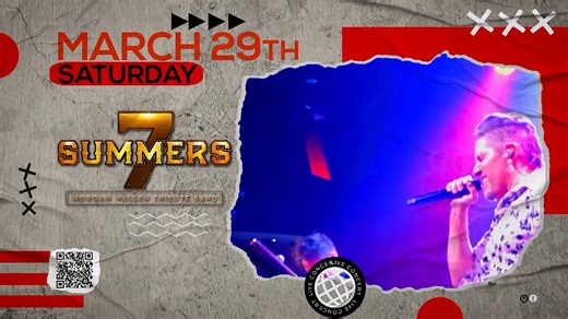 🌟 7 SUMMERS – MORGAN WALLEN TRIBUTE LIVE AT SPEAKING ROCK! 🌟 🚨 FREE SHOW | 21 ONLY! 🚨 Get ready for a high-energy tribute to Morgan Wallen as 7 Summers brings all your favorite hits to life! 🎶🔥 🎸 Opening the night: Brian Mars! 🎸 Kicking off the show with incredible country vibes, Brian Mars is set to get the crowd going before 7 Summers takes the stage! 🎤✨ 🗓 Saturday, March 29 ⏰ Doors Open at 6 PM 📍 Speaking Rock Entertainment Center 🎤 Sing along to chart-topping hits like Whiskey Gl