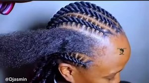 3.2M views · 96K reactions | How to do Stitched Flat Twists ft DJasmin #flattwist #stitchedflattwist | DiscoveringNatural | Facebook