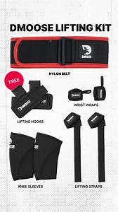 Real lifters know: your setup matters. Join 5,000 athletes training smarter with the DMoose Lifting Kit — complete with FREE lifting hooks for a limited time. 👊 Join the MoosePack and shop your kit now! https://bit.ly/49q6jqO | DMoose
