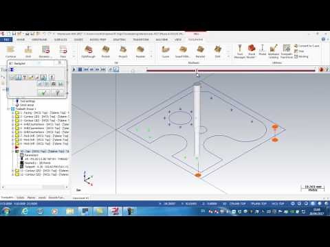 Mastercam 2017 - #08 - Drill & Tap Holes