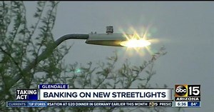 Glendale making conversion to LED streetlights