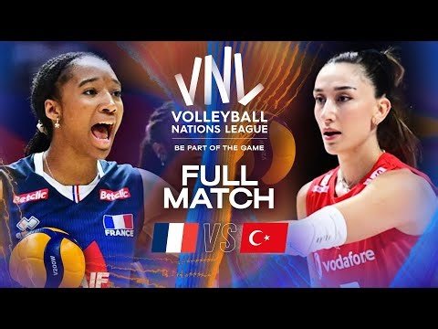 France 🇫🇷 vs. Türkiye 🇹🇷 | VNL 2025 - Full Match | Week 1