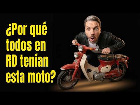 ¿Por qué todos en RD tenían esta moto? | Historia del Honda Super Cub 'Setenta'
