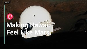 On the side of a volcano on Hawaii’s Big Island, there’s a small white dome where researchers are simulating what life may be like on the moon and Mars. Nils Averesch shared his experience inside the @HI_SEAS Hab from his 2021 mission. #NationalAstronautDay | Pattrn
