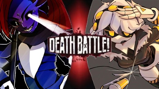 生死決鬥 Undyne the undying VS. V（Undertale VS. Murder drones）