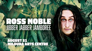 MILDURA! Don't miss Ross Noble in his brand new smash-hit show - Jibber Jabber Jamboree - LIVE at Mildura Arts Centre! Tickets will sell out so hurry and Book Now! https://www.milduraartscentre.com.au/WhatsOnPages/Performances/Ross-Noble.aspx ----- Jibber Jabber Jamboree marks Ross Noble's 21st solo stand-up tour. With an on-stage presence like no other, his exuberance, spontaneity and cerebral style have established him as one the The World's best-loved comedians. Freewheeling and off the cuff 