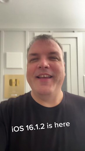 iOS 16.1.2 is here for everyone and is available on all supported iPhones. #ios1612 #ios16 #iphone #apple #learnontiktok