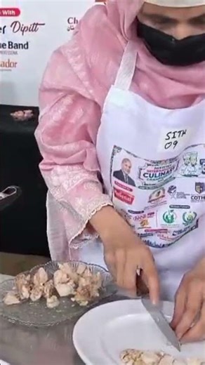 Kainat preparing their food with full Concentration at PICC cooking competition season 2 highlights