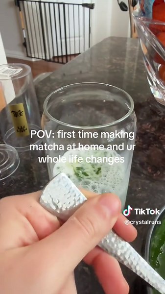 First Time Making Matcha at Home Experience