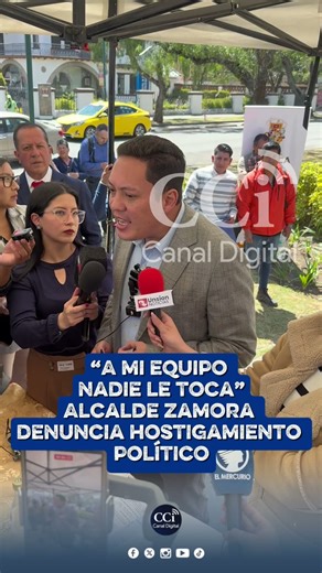 “Nobody touches my team” Mayor Zamora denounces political harassment #CuencaNews