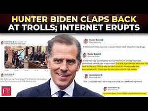 'The MAGA whisperer': Hunter Biden ROASTS his critics, Trump and the internet can't get enough
