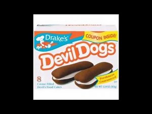 Devil Dogs TV commercial 1974 - Audio only.