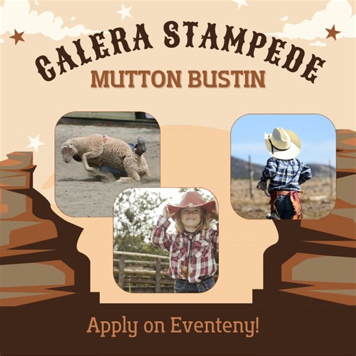 🐑🤠 Mutton Bustin’ at the Rodeo! 🤠🐑 Get ready for some rodeo fun! Tickets for Mutton Bustin’ can be purchased in advance — only 40 spots available per night, so don’t wait! 🎟️ Tickets: $25 per child ⚖️ Eligibility: Riders must weigh 60 lbs or less 🦺 Safety Gear: Participants must bring their own helmet and knee pads 📝 Permission forms will be provided the night of the rodeo and must be completed to participate 👉 Get your tickets now: 🐴 Friday night https://www.eventeny.com/events/ticket/