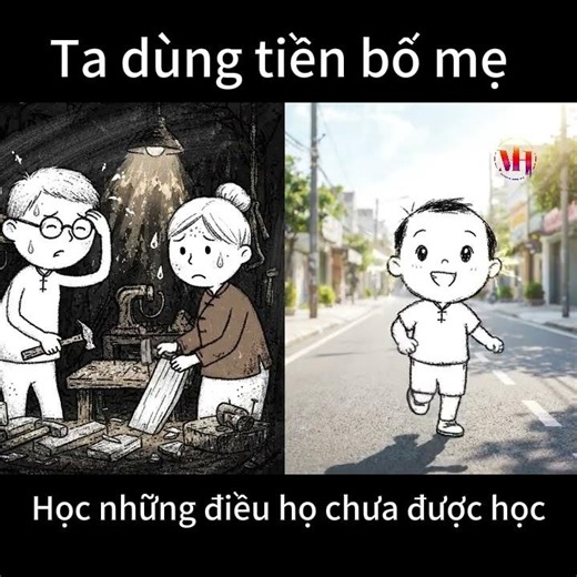 Ta dùng Tiền của bố mẹ , sống cuộc sống học chưa được sống #nguoinoidaoly