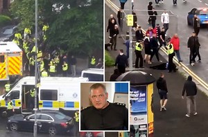Police chiefs warn of violence surge after two stabbed before Rangers match