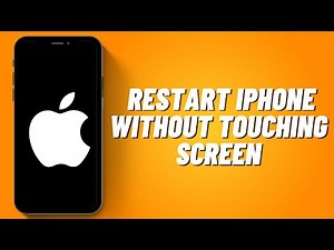 How To Restart iPhone WITHOUT Touching Screen (2023)