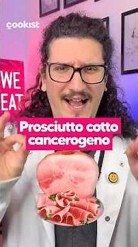 Il prosciutto cotto è cancerogeno? FACCIAMO CHIAREZZA! ⬇️