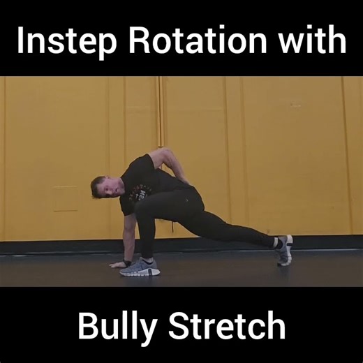 Instep Rotation with Bully Stretch