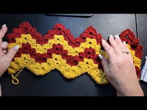 How to CROCHET Vintage Rippling Block. Beginner Level,@wipandchain