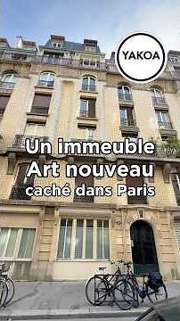 Immeuble parisien Art nouveau dans le rue Pierre Leroux - Paris 7