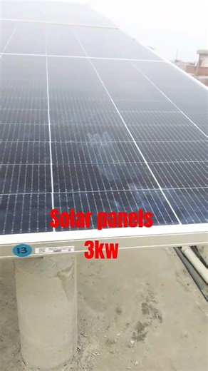 3kw ongrid solar system #sisolar #electrical #solarpanelsetup