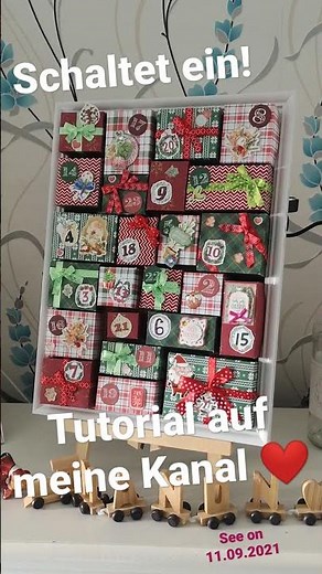 Adventskalender Tutorial aus action material