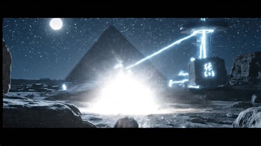 Alien turns its head toward camera. High-pitched alien tone rises. Filmer whispers: “Oh my God…” | Lost Civilizations