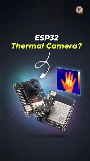 This ESP32 Can SEE Heat?! | Thermal Camera + Wi-Fi!