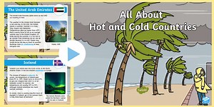 KS1 All About Hot and Cold Countries PowerPoint