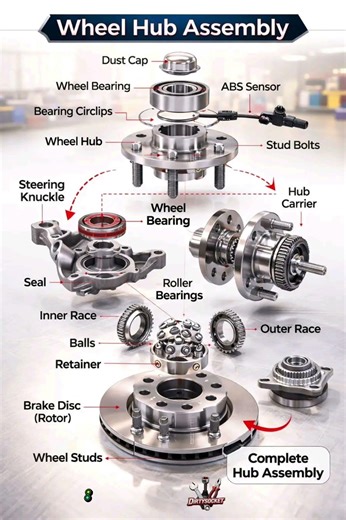 Wheel Hub Assembly #wheelhub