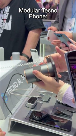 Tecno Modular Phone Is INSANE! The Future of Smartphones? 🤯 #TecnoModularPhone #TechInnovation