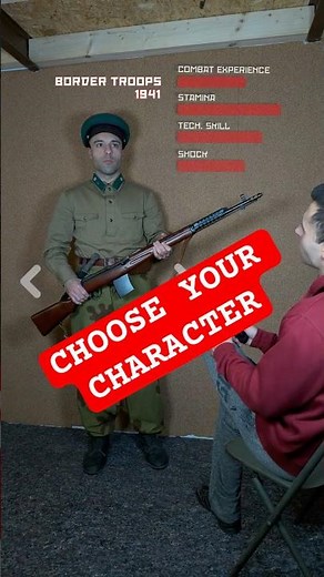 Choose Your Character: Red Army Edition #ww2 #wwii #reenactment #redarmy #history #shorts