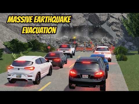 *CRAZY* Greenville Wisconsin EARTHQUAKE Tunnel COLLAPSE Citywide Evacuation Roblox Roleplay